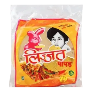 Lijjat Punjabi Masala Papad 200g | Pack of 1