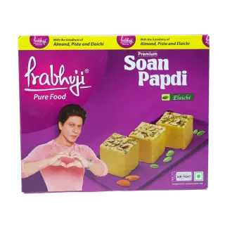 Prabhuji Elaichi Soan Papdi | 400g | Pack of 1