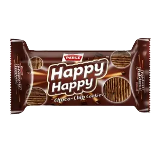 Parle Happy Happy Choco Chip Cookies | 60g | Pack of 1