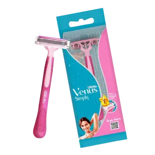 Gillette Venus Razor Pink - 1 pc | Pack of 1
