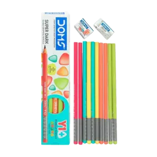 Doms Y1 Plus Graphite Pencil | Pack of 10