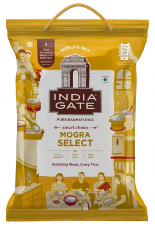 India Gate Basmati Mogra Rice 5 Kg