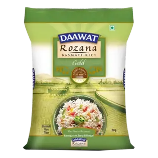 Daawat Basmati Rice Rozana Gold 5 Kg