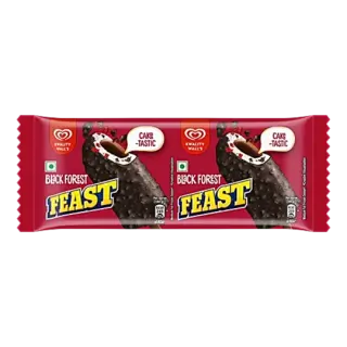 Kwality Walls Feast Black Forest Ice Cream - 60g