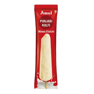 Amul Punjabi kulfi Mawa Elaichi Ice Cream - 60 ml