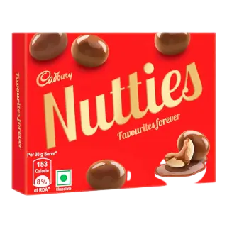 Cadbury Nutties Chocolate Pack 30g