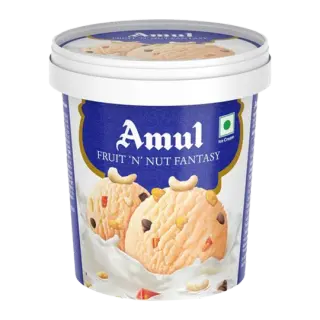 Amul Fruit N Nut Fantasy Ice Cream - 125 ml