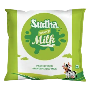 Sudha Shakti Pasteurized Milk | 500 ml | Pack of 1