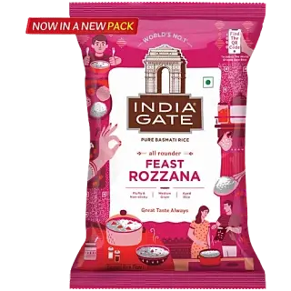 India Gate Basmati Rice Feast Rozzana 1 Kg