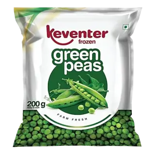 Keventer Frozen Green Peas - 200g