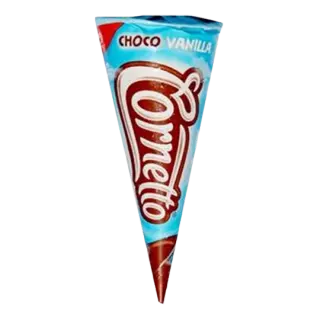Kwality Walls Cornetto Choco Vanilla Ice Cream - 62g