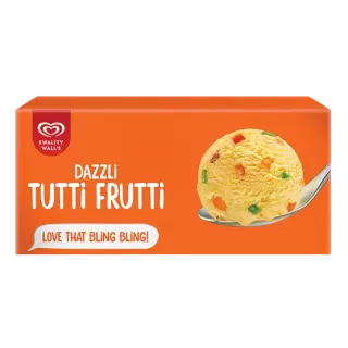 Kwality Walls Tutti Frutti Ice Cream - 700ml