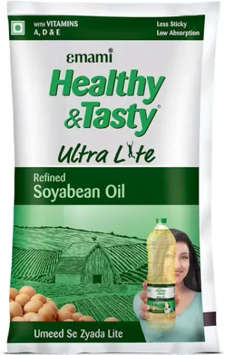 Emami Healthy & Tasty Ultra Lite Refined Soyabean Oil - 730g