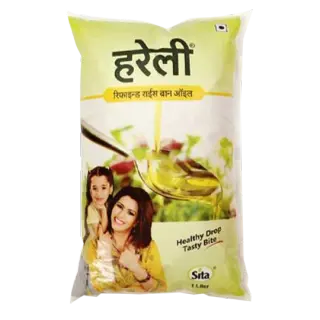 Hareli Refined Rice Bran Oil - 730g