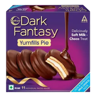 Sunfeast Dark Fantasy Yumfills Pie | 242g | Pack of 1