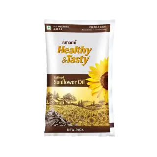 Emami Healthy & Tasty Refined Sunflower Oil - 780g