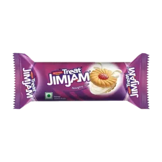Britannia Jim Jam Naughty Jam Biscuit | 57g | Pack of 1