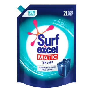 Surf Excel Matic Top Load Liquid Detergent Pouch | 2L | Pack of 1