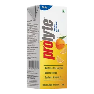 Cipla Prolyte ORS Orange Drink 200ml