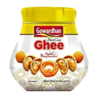 Gowardhan Pure Cow Ghee Jar - 200ml