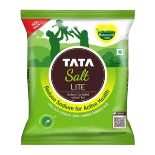 Tata Lite Low Sodium Iodised Salt - 1Kg