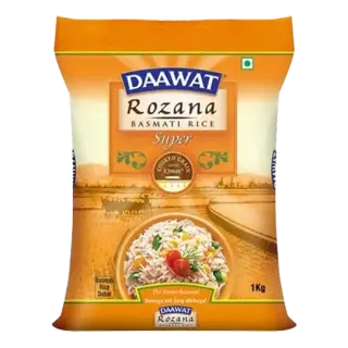 Daawat Basmati Rice Rozana Super 1 Kg