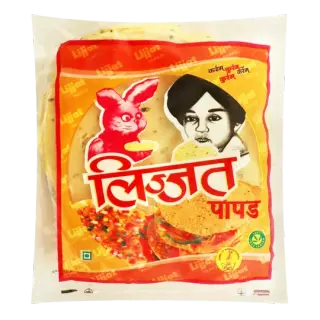 Lijjat Moong Papad | 200g | Pack of 1
