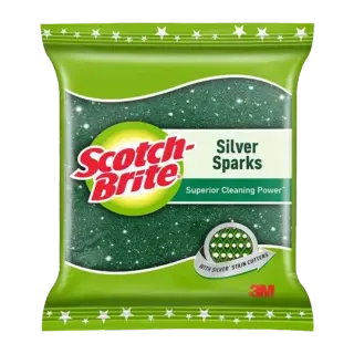 Scotch Brite Silver Sparks Scrub | Pack of 1