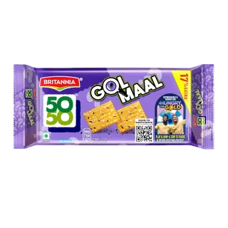 Britannia 50 50 Golmaal | 185g | Pack of 1