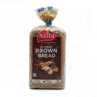 Nasta Hi Fibre Brown Bread - 450 g