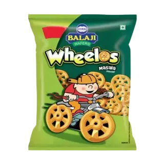 Balaji Wafers Masala Wheels | 45g | Pack of 1