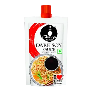 Chings Dark Soya Sauce Pouch | 90g | Pack of 1