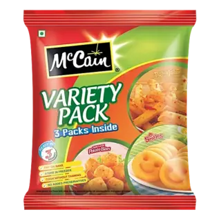 Mccain Variety Pack Chilli Garlic Potato Bites - 550 g