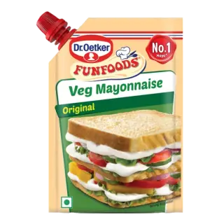 Dr Oetker Funfoods Veg Mayonnaise Original | 100g | Pack of 1