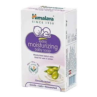 Himalaya Extra Moisturizing Baby Soap Aloe Vera Olive & Milk 75g
