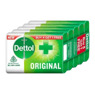 Dettol Original Soap Bar | 100g x 5 | Pack of 5