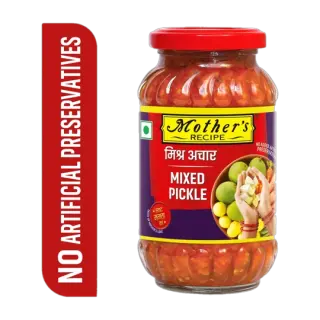 Mothers Recipe Mixed Pickle 1 Kg | Pack of 1