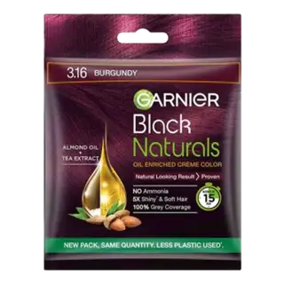 Garnier Black Natural 3.16 Burgndy Hair Color 20ml
