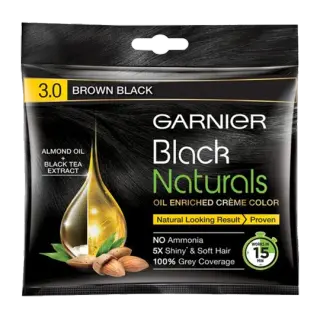 Garnier Black Creamy 3 Brown Black Hair Color 20M+20g