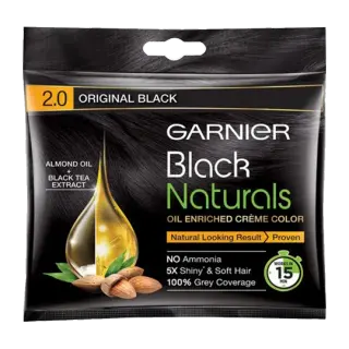 Garnier Black Natural Cream 2 Original Black Hair Color 20M+20g