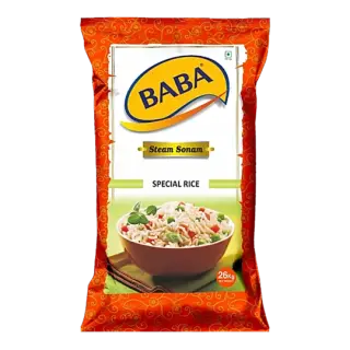 Baba Steam Sonam Special Rice | 26 Kgs