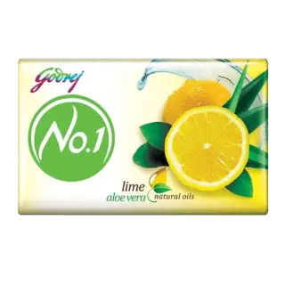 Godrej No. 1 Lime And Aloe Vera Soap | 5 x 100g | Pack of 5