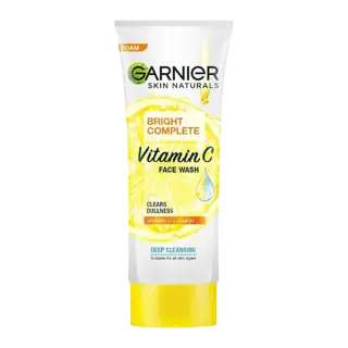Garnier Bright Complete Vitamin C Foam Face Wash 50g