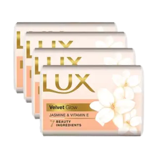 Lux Ultimate Glow Jasmine Vitamin C+E Soap | 100g x 4N | Pack of 4