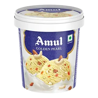 Amul Golden Pearl Ice Cream - 125ml