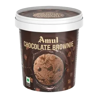 Amul Chocolate Brownie Ice Cream - 125ml