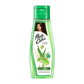 Hair & Care Non Sticky Hair Oil For Damage Repair Aloe Vera Olive Oil & Green Tea 200ml