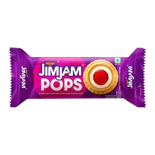 Britannia Jim Jam Pops Biscuit | 70g | Pack of 1