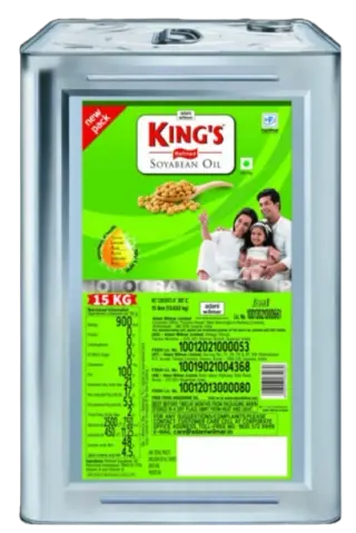 King's Refined Soyabean Oil - 15kg