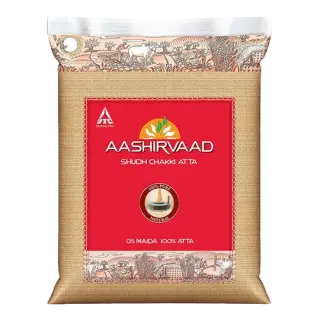Aashirvaad Whole Wheat Atta - 1Kg